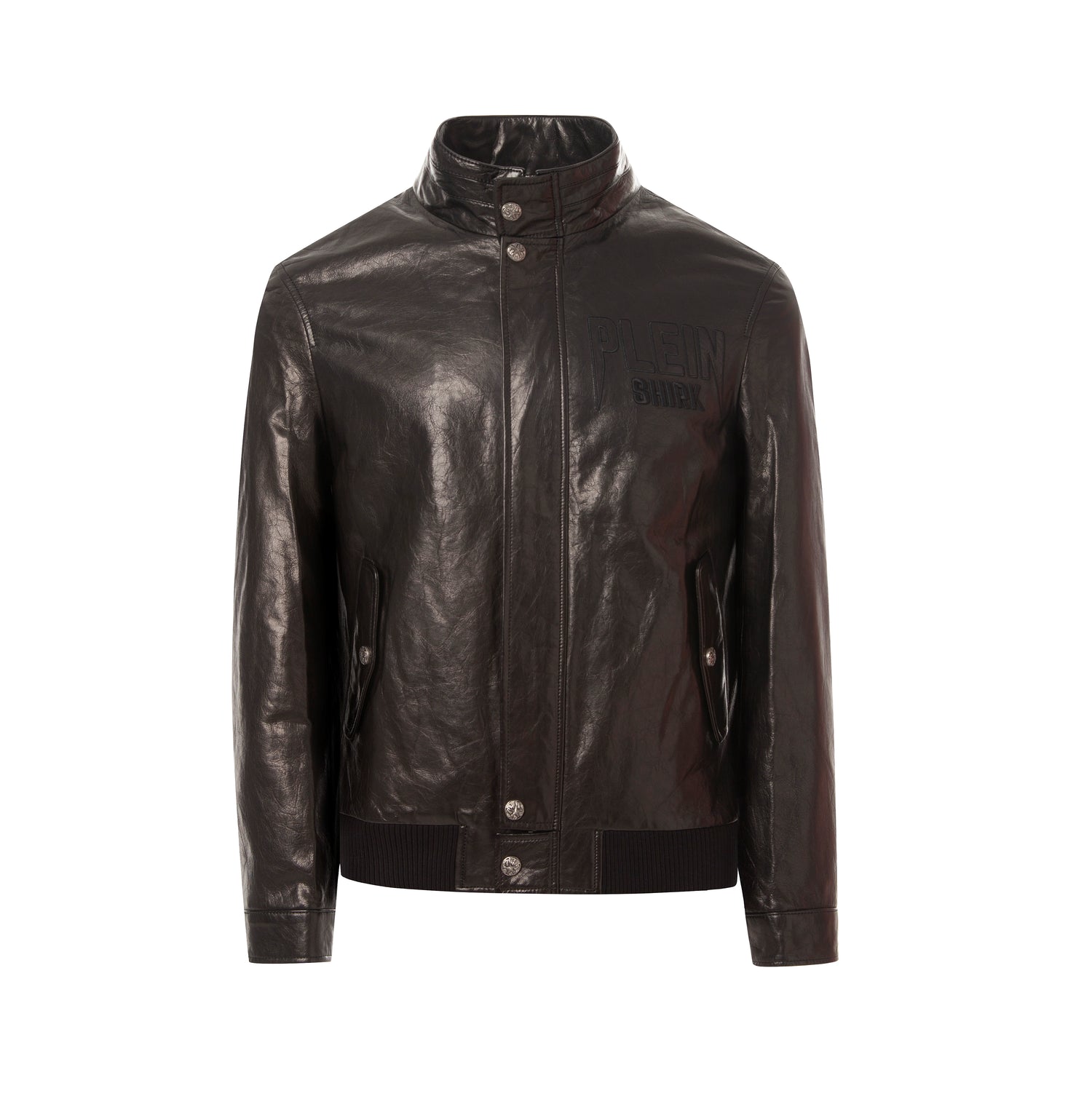 Top Basic Black Bomber Leather Jacket | PalaLeather
