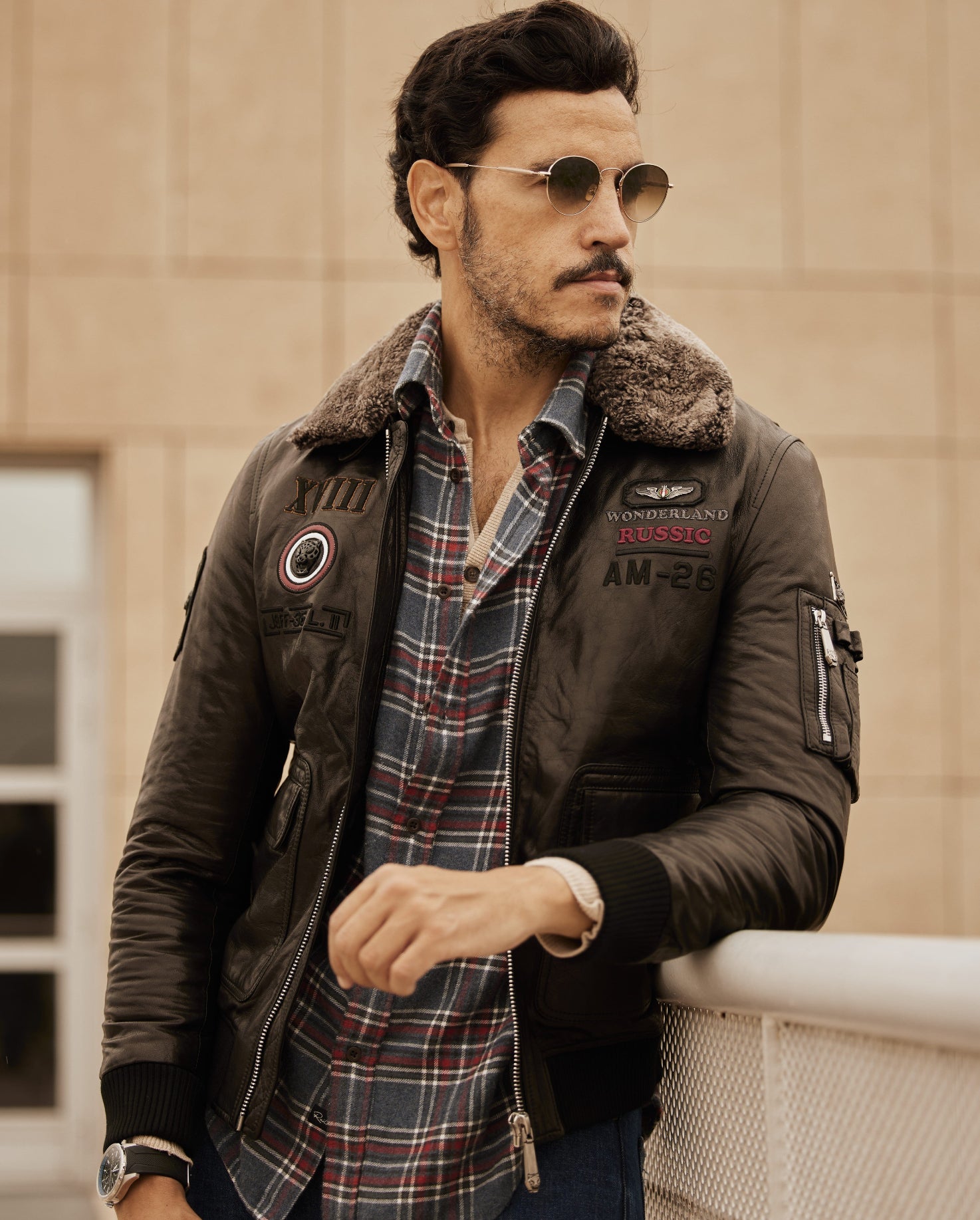 Buy Jack & Jones Brown Regular Fit Leather Jacket for Men's Online @ Tata  CLiQ